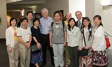 Science educators from Taiwan with the CCMS staff
