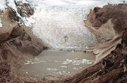 Shrinking Glacier