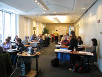 An Atlas workshop at AAAS headquarters in Washington, DC