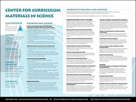 CCMS Poster: Innovative Research and Methods